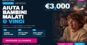Ultimi 5 giorni! Aiuta i bambini malati gratis e vinci 3.000 € nell'evento benefico AllKeyShop