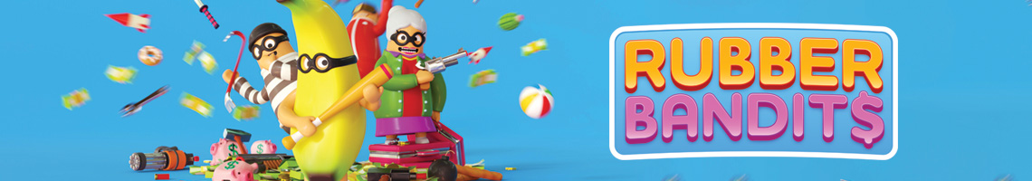 Un gioco di rapine esilarante da condividere con gli amici – Rubber Bandits