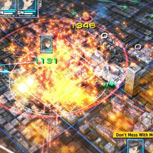 13 Sentinels Aegis Rim - Interfaccia di Battaglia