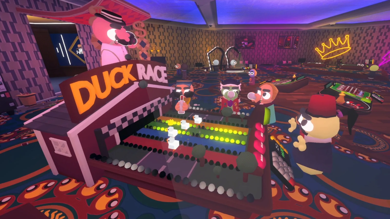 Gamble With Your Friends Duck Race mini-game screenshot from Steam