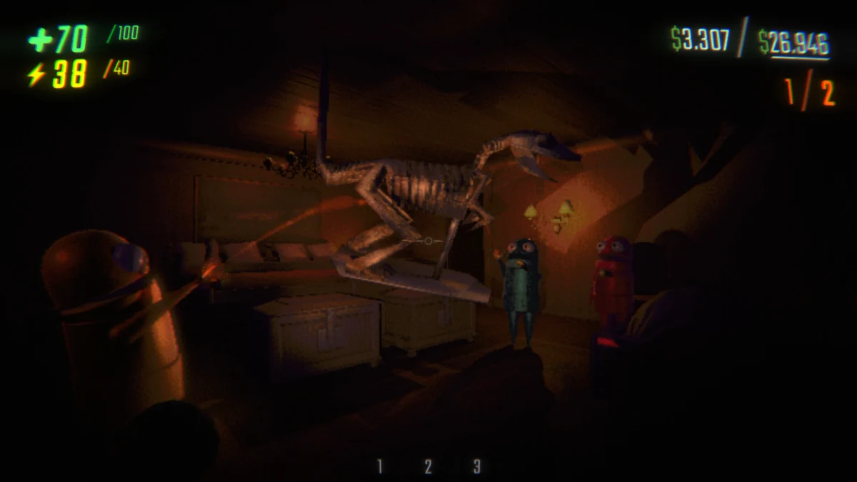 giocatori di R.E.P.O. trasportano loot in una run cooperativa