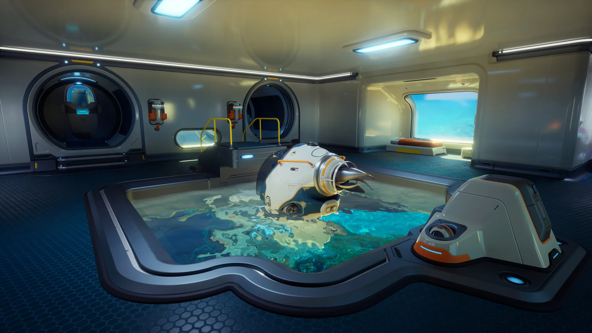 Screenshot Subnautica 2 esplorazione bioma subacqueo