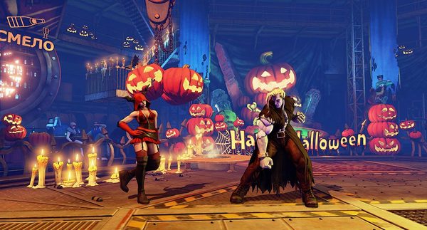 Street Fighter 5 riceveranno i costumi di Halloween