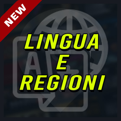 Lingua e Regioni: Acquista chiavi nella tua lingua