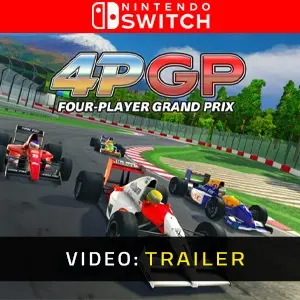 4PGP: Four-Player Grand Prix Nintendo Switch 2 - Trailer del video