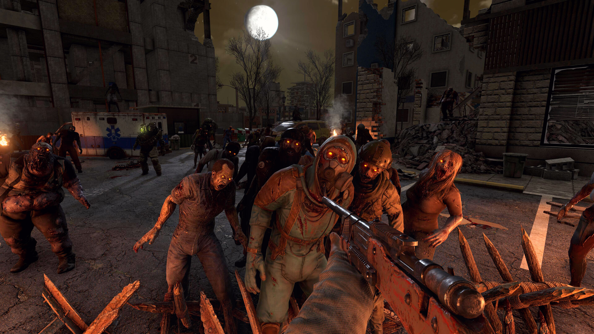 Banner terra desolata di 7 Days to Die con attrezzatura di sopravvivenza
