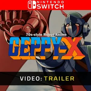 70s-style Robot Anime Geppy-X Nintendo Switch - Trailer