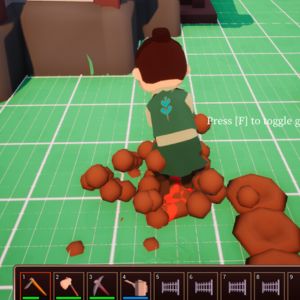 Alchemy Garden Scavare il Terreno