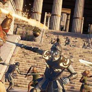 Assassin's Creed Odyssey The Fate of Atlantis Combattendo