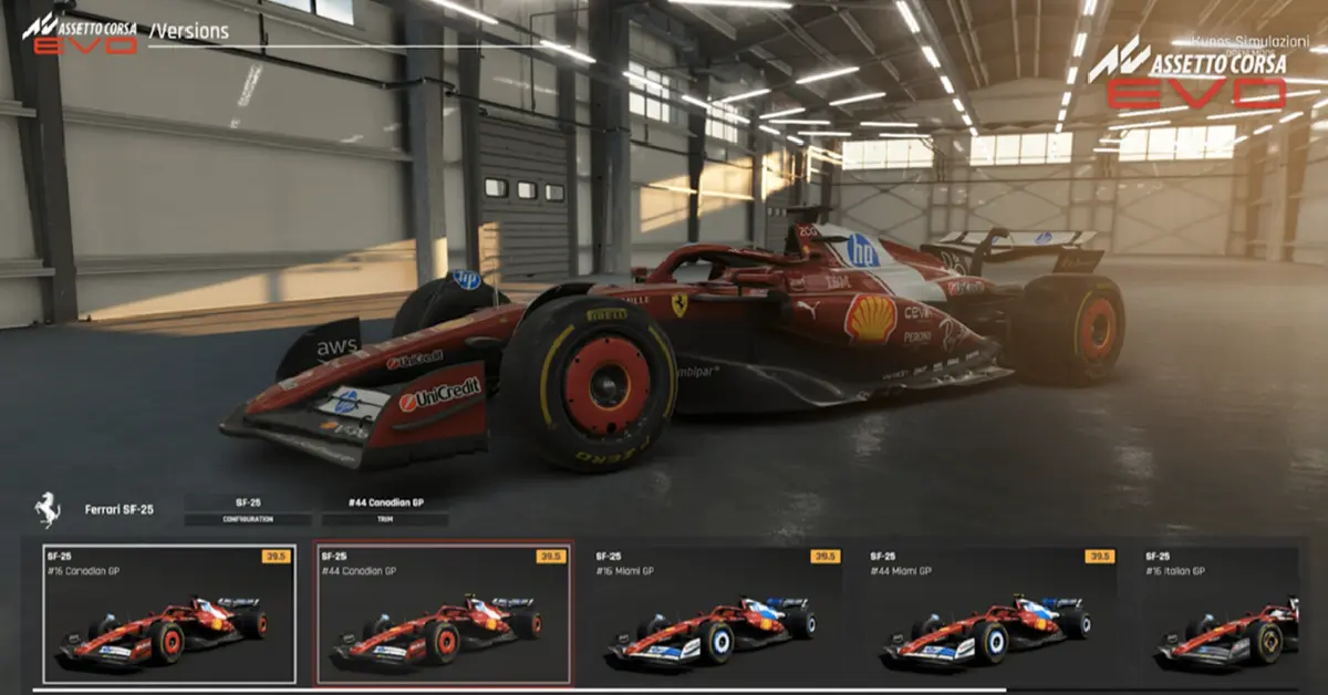 Assetto Corsa EVO: Ottieni il valore della 