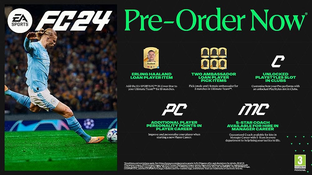 Bonus per il pre-ordine di EA Sports FC 24