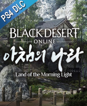 Black Desert Online Land of the Morning Light Playstation 4