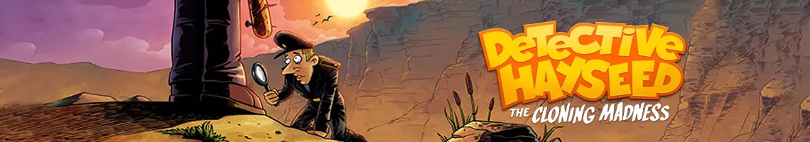 IL MIGLIOR CYAO UMORISTICO DI DETECTIVE: DETECTIVE HAYSEED – THE CLONING MADNESS