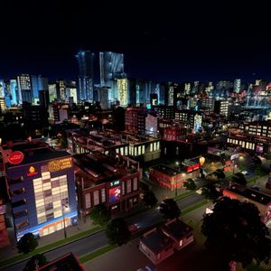 Cities Skylines After Dark - Notte