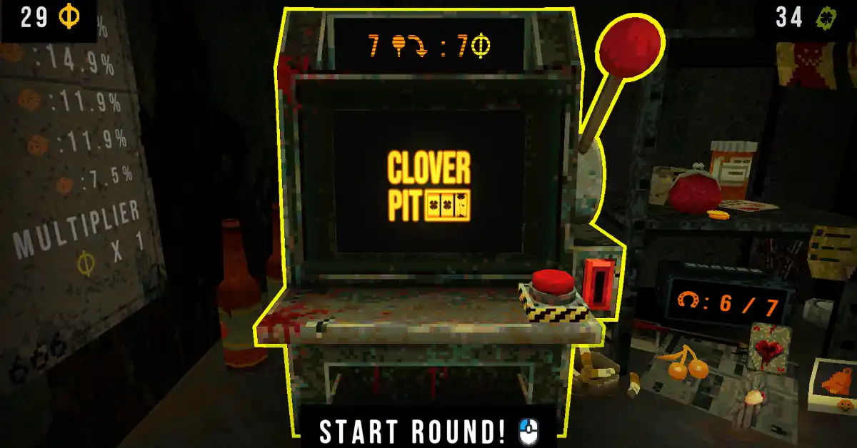 Gira per la tua vita: l’interfaccia di CloverPit è perfetta per il gioco portatile.