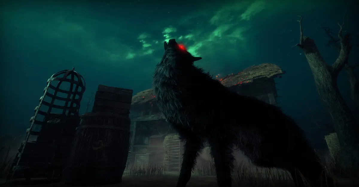 La forma di Lupo di Dracula mentre rintraccia un sopravvissuto in Dead by Daylight