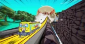 Denshattack! porta le sue frenetiche battaglie su rotaia oggi sul Game Pass
