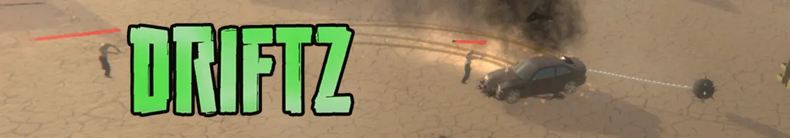 UN GIOCO DI ZOMBIE DOVE IL DRIFT È LA CHIAVE DELLA SOPRAVVIVENZA: DRIFTZ