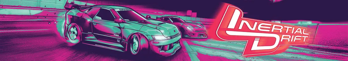 UN GIOCO DI DRIFT ARCADE MULTIGIOCATORE LOCALE: INERTIAL DRIFT