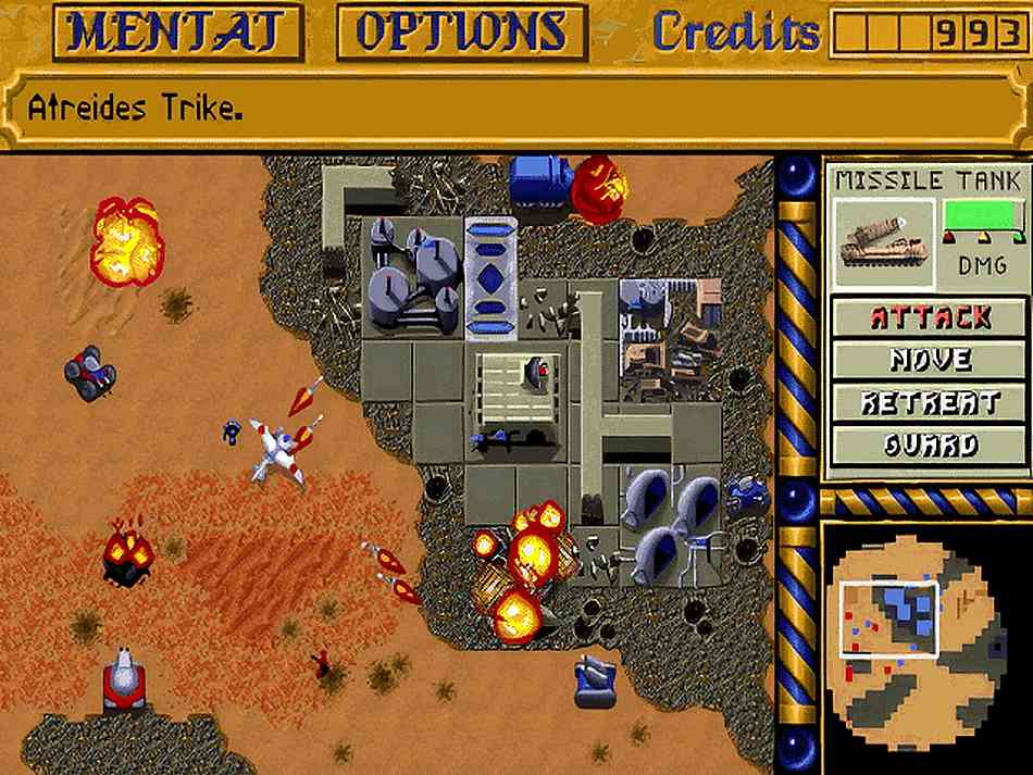 showcase di Dune II del 1992
