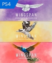 Wingspan + European + Oceania + Asia + Decorative Packs Playstation 4