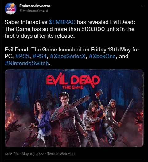 quanto costa evil dead the game?