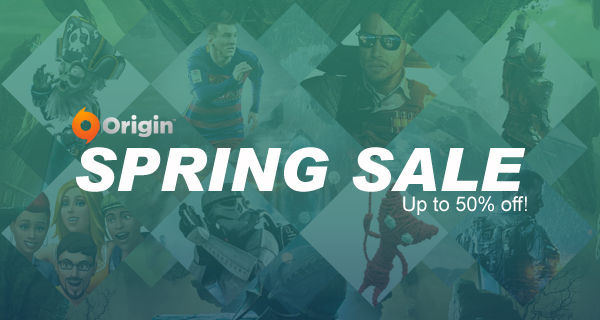 réduction sur les meilleurs jeux Origin