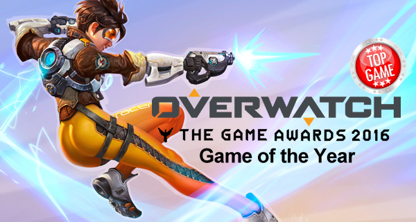 Overwatch Game of the Year in The Game Awards 2016