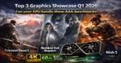 Top 3: Migliori grafica Q1 2026 – La tua GPU puo gestire i nuovi benchmark AAA?