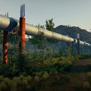 Corri attraverso le pendici di una montagna