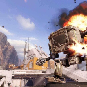 HAWKEN - Mech in Fiamme