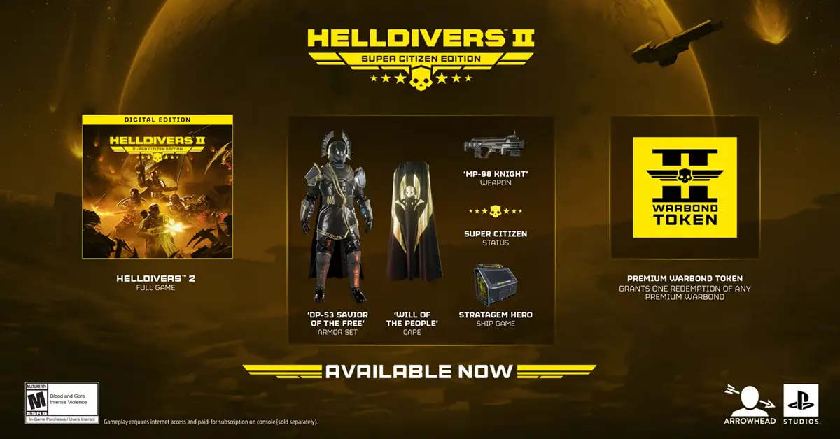 Interfaccia HUD funzionale del casco trapelata in Helldivers 2