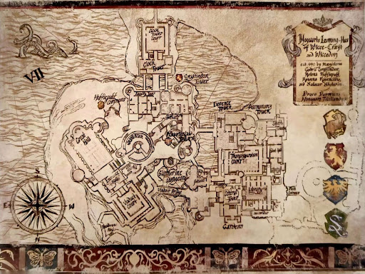 La mappa in Hogwarts Legacy magicamente rivelata per intero 