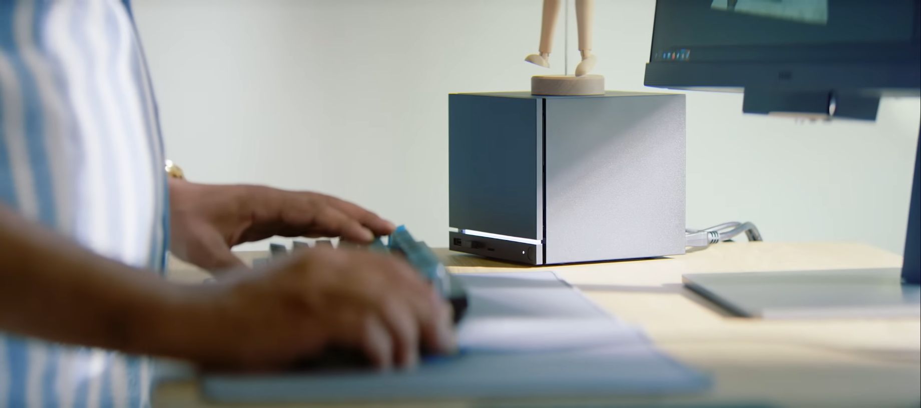 Steam Machine da lontano usata come computer