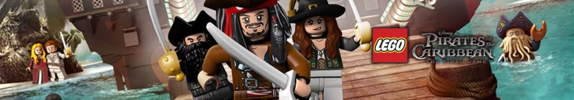 Interpreta gli eroi dei film di Pirati dei Caraibi in stile Lego!