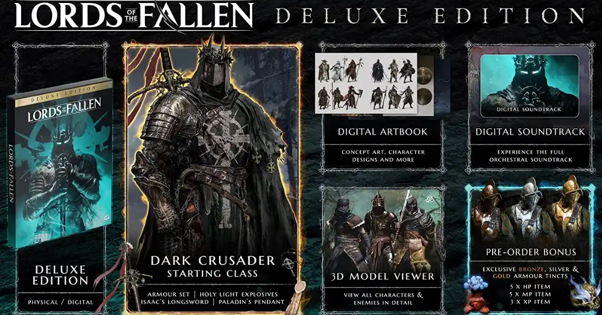Lords of the Fallen 2.0 Deluxe PS5 – Nuova classe + equipaggiamento al prezzo migliore