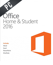 Microsoft Office Home and Student 2016 Windows Pc