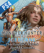 Monster Hunter World The Handler’s Festive Samba Costume Playstation 4
