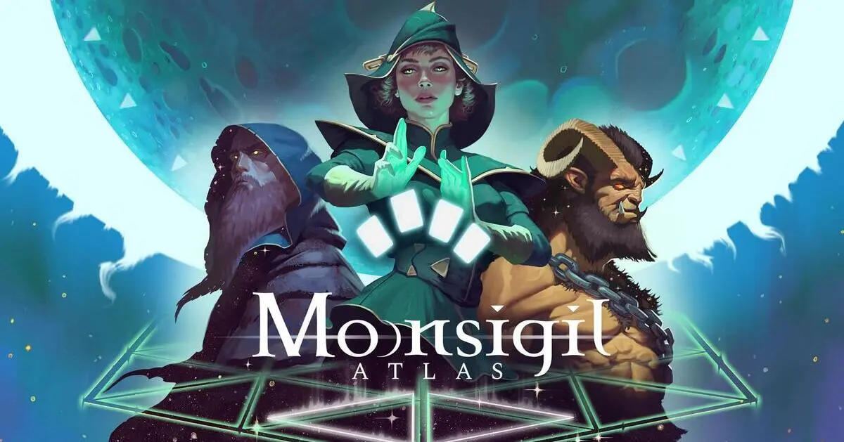 <em>Moonsigil Atlas è finalmente arrivato, pronto a ridefinire il genere dei deckbuilder roguelite su PC e Steam Deck.</em>