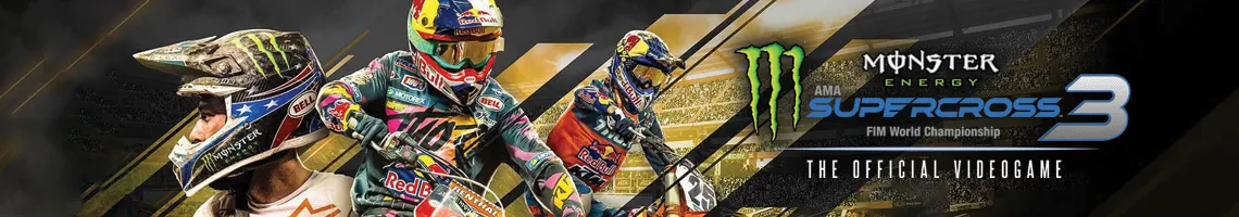 CORSE DI SUPERCROSS IN MODALITÀ CARRIERA: MONSTER ENERGY SUPERCROSS 3