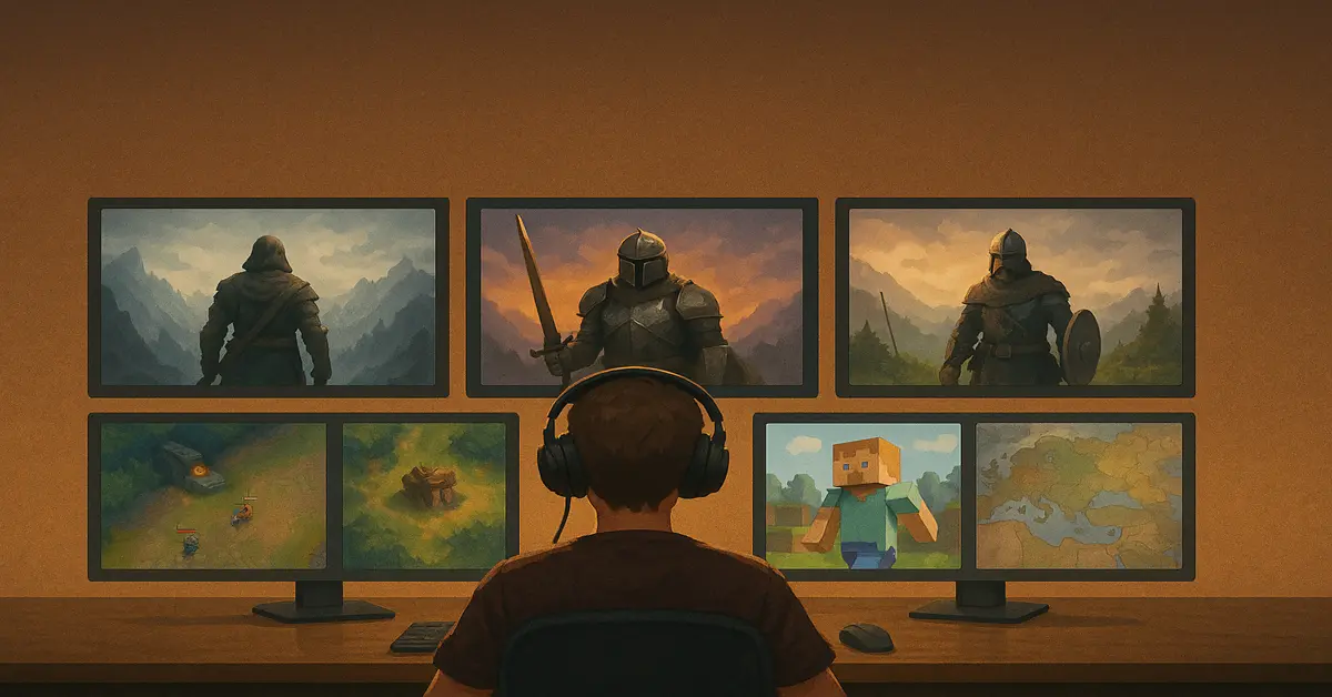 I miei 6 videogiochi