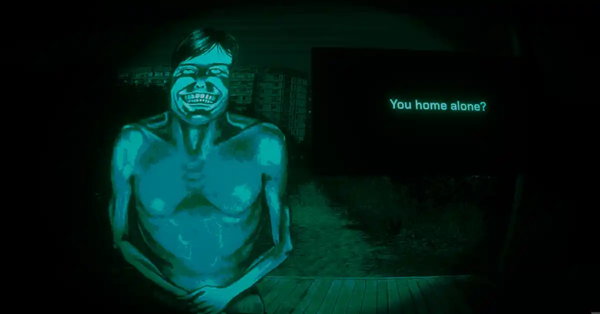 Lo stile artistico unico di No, I’m not a Human rafforza il suo gameplay guidato dalla narrazione.