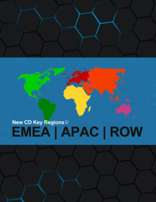Nuove Regioni CD Key: EMEA, APAC e RoW