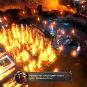 Overlord Fellowship of Evil - fuoco