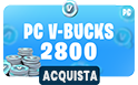 Cdkeyit 2800 V-Bucks PC