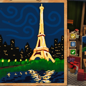 Passpartout 2 The Lost Artist - Dipinto della Torre Eiffel