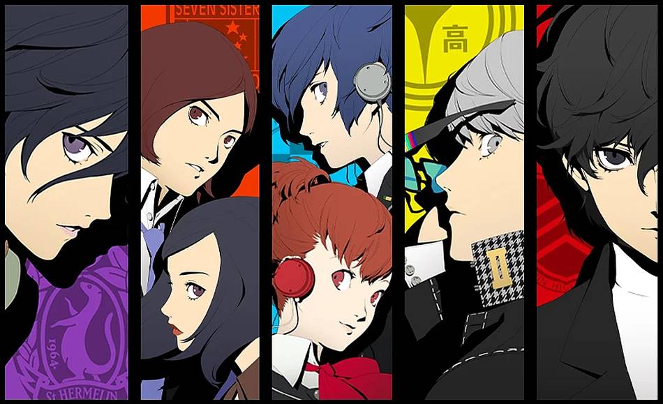 Persona franchise featuring all the main characters