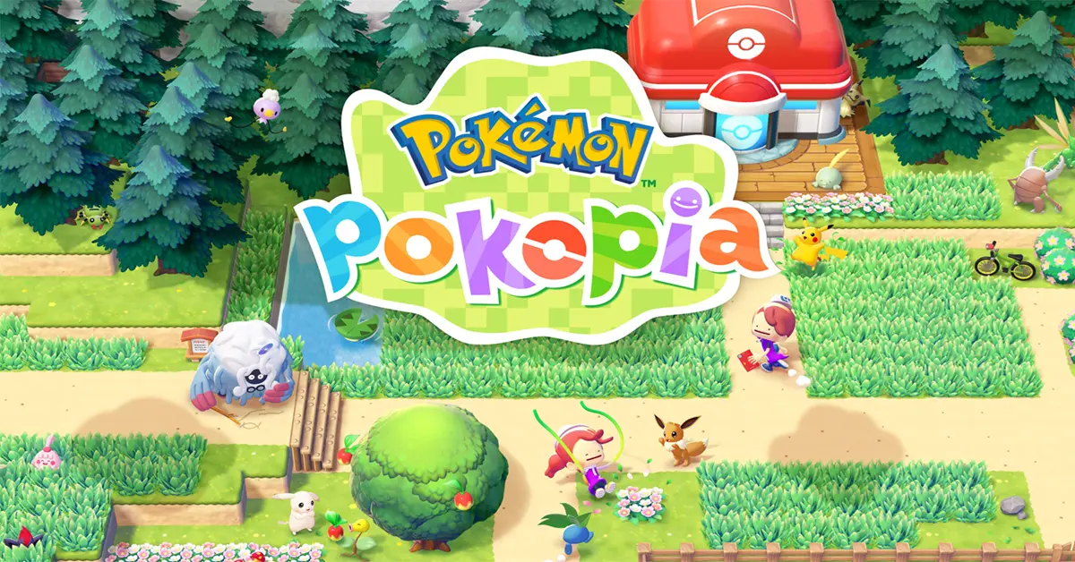 Gameplay di Pokémon Pokopia che mostra la trasformazione di Ditto su Nintendo Switch 2.
