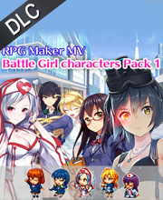 RPG Maker MV Battle Girl characters Pack 1 Pc