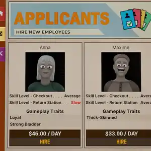 Retro Rewind - Video Store Simulator - Candidati